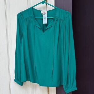 LOFT Teal Women's Blouse